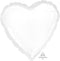 Heart HX Met White